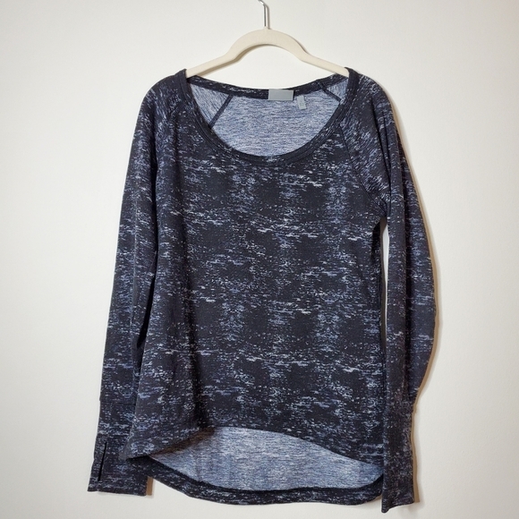 Athleta No Sweatin It Sharkbite Spacedye Sweater - Picture 2 of 12